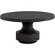 Mersin 59 X 59 inch Black Outdoor Dining Table